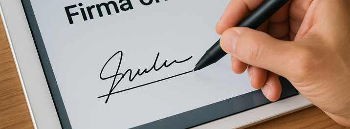 Firma y ¡listo!